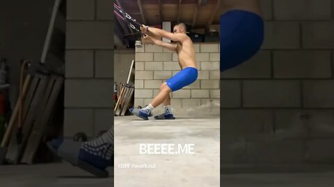One Legged Assisted Squats Home Workout