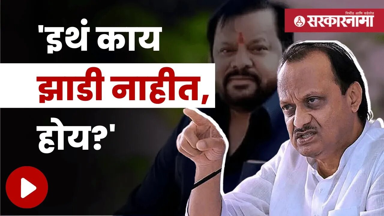 Ajit Pawar On Shahajibapu Patil | अजित पवारांनी शहाजीबापूंना सुनावले | Maharashtra | Sarkarnama