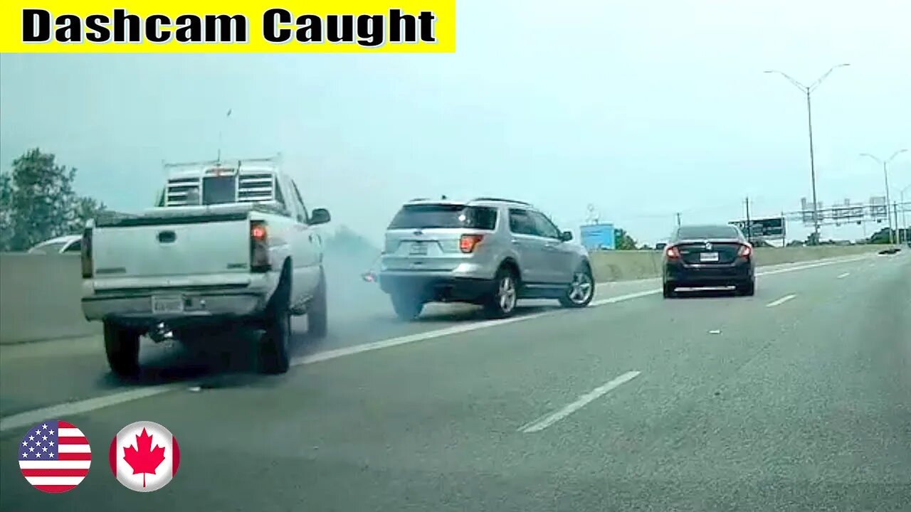 North American Car Driving Fails Compilation - 452 [Dashcam & Crash Compilation]