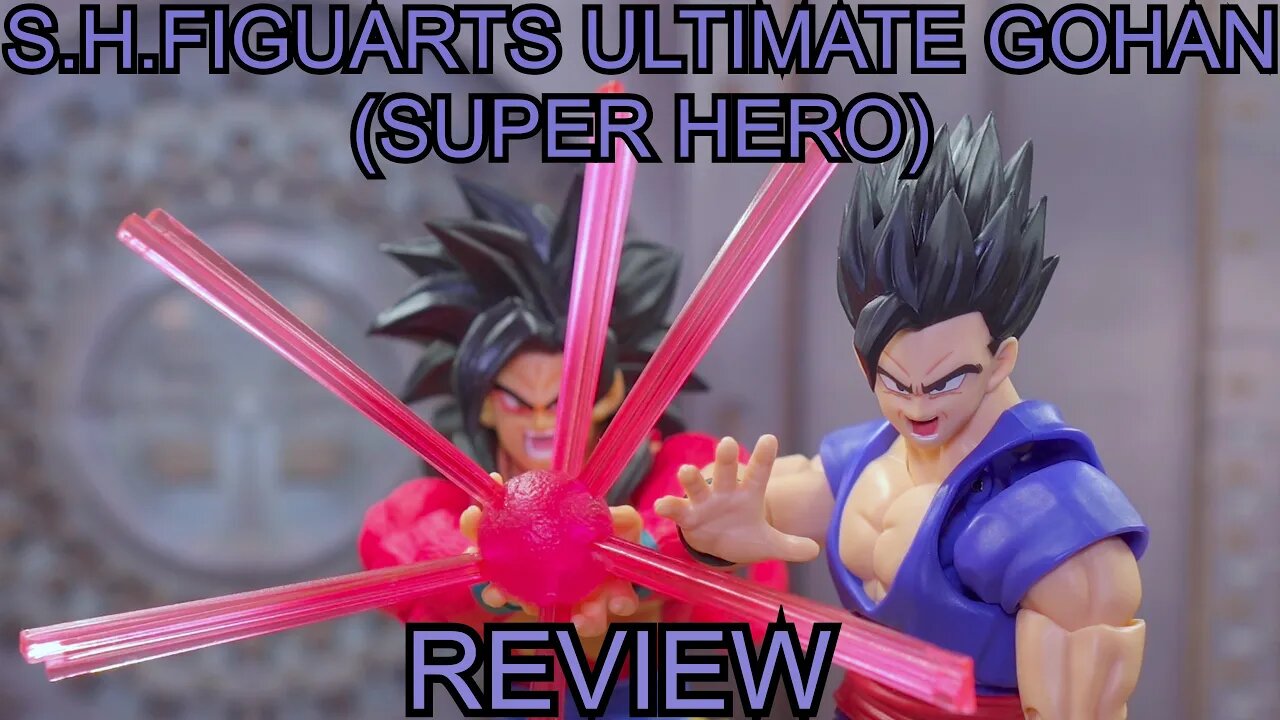 S.H.FIGUARTS ULTIMATE GOHAN (DRAGON BALL SUPER SUPER HERO) REVIEW