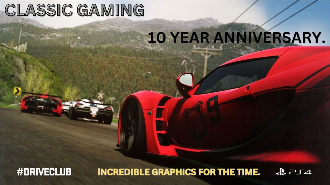 CLASSIC GAMING - DRIVECLUB - TOUR MODE - LOGITECH G29