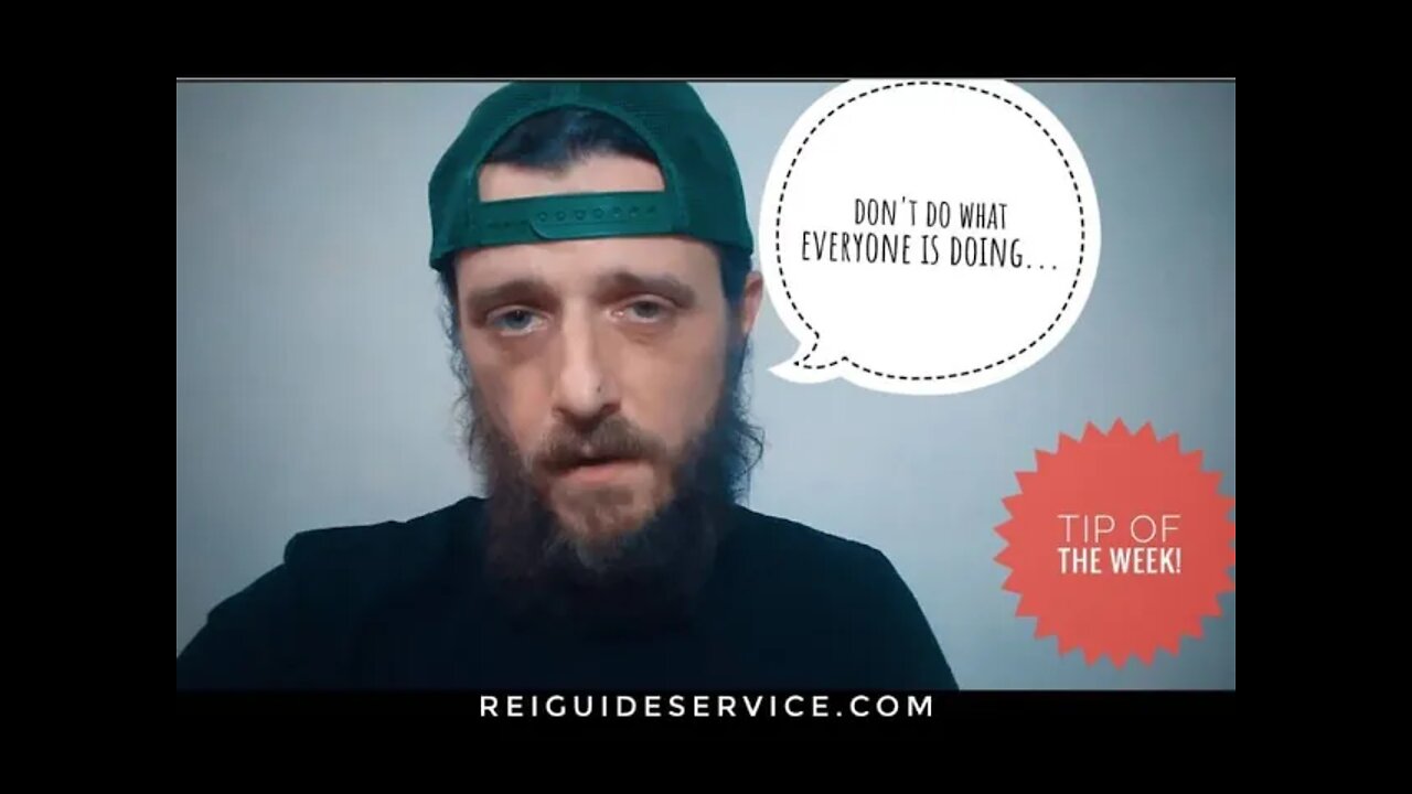 TIP of the Week- Don't do what everyone is doing!
