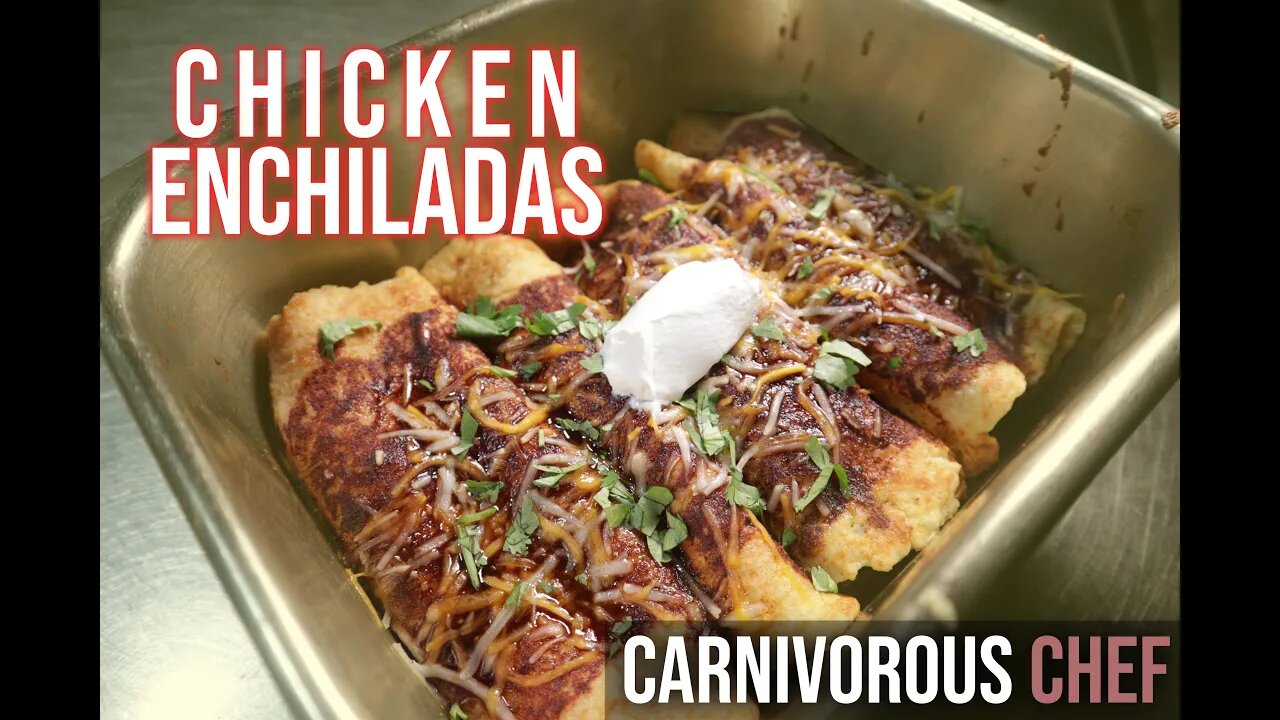 Chicken Enchiladas for the [Carnivore Diet]