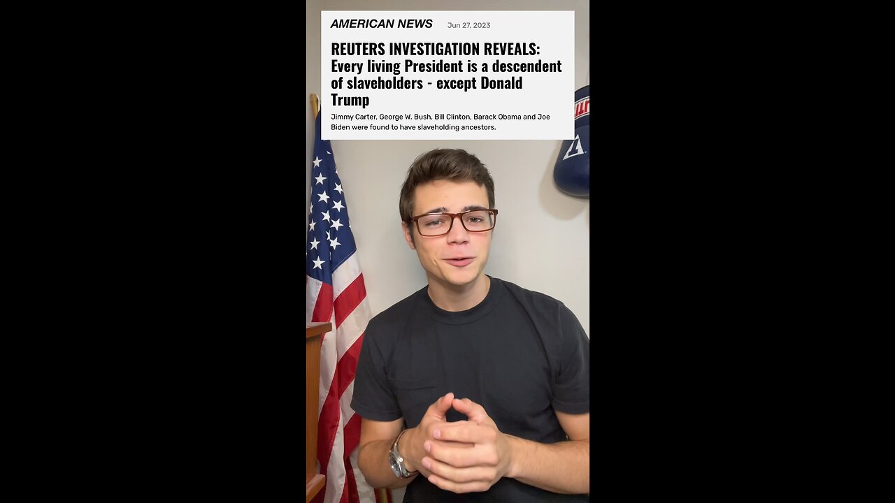 Trump the ONLY president that doesnt come from slavers?