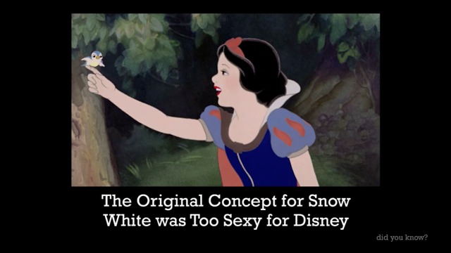 The Original Concept for Snow White Was Too Sexy For Disney