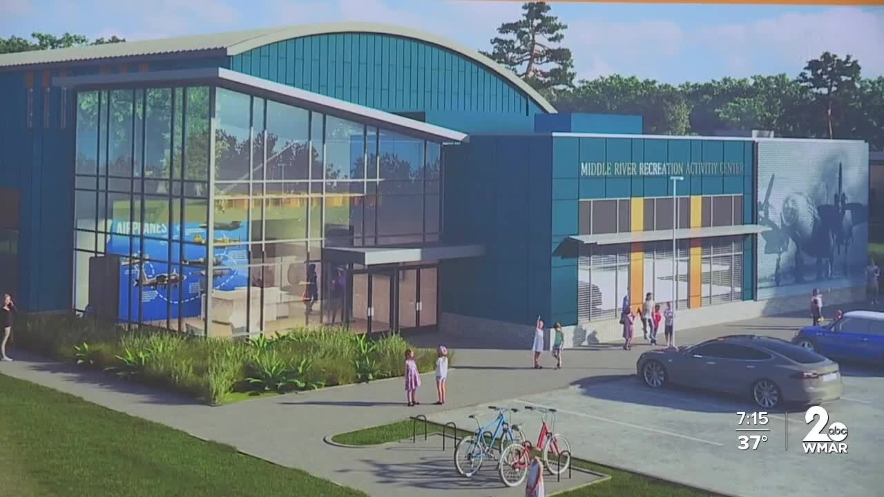 Baltimore County officials break ground on new rec center in Middle River