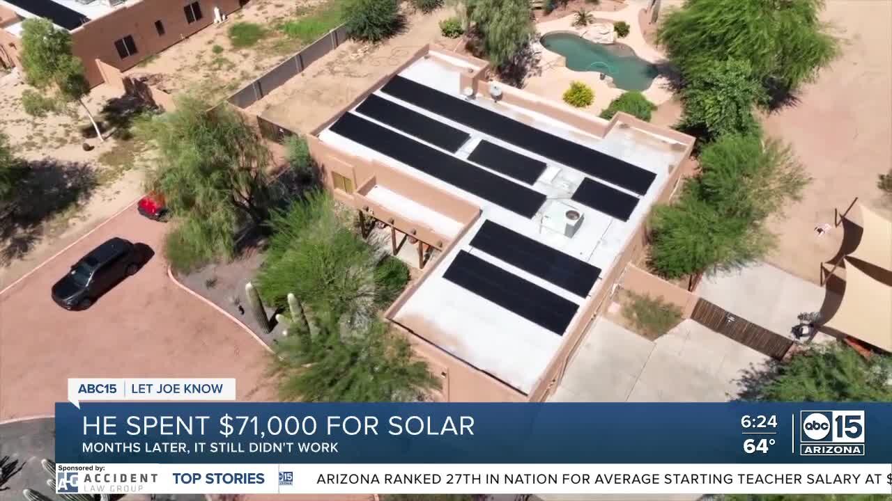 Man spends $71K on solar panels - why wasn't it saving him money?