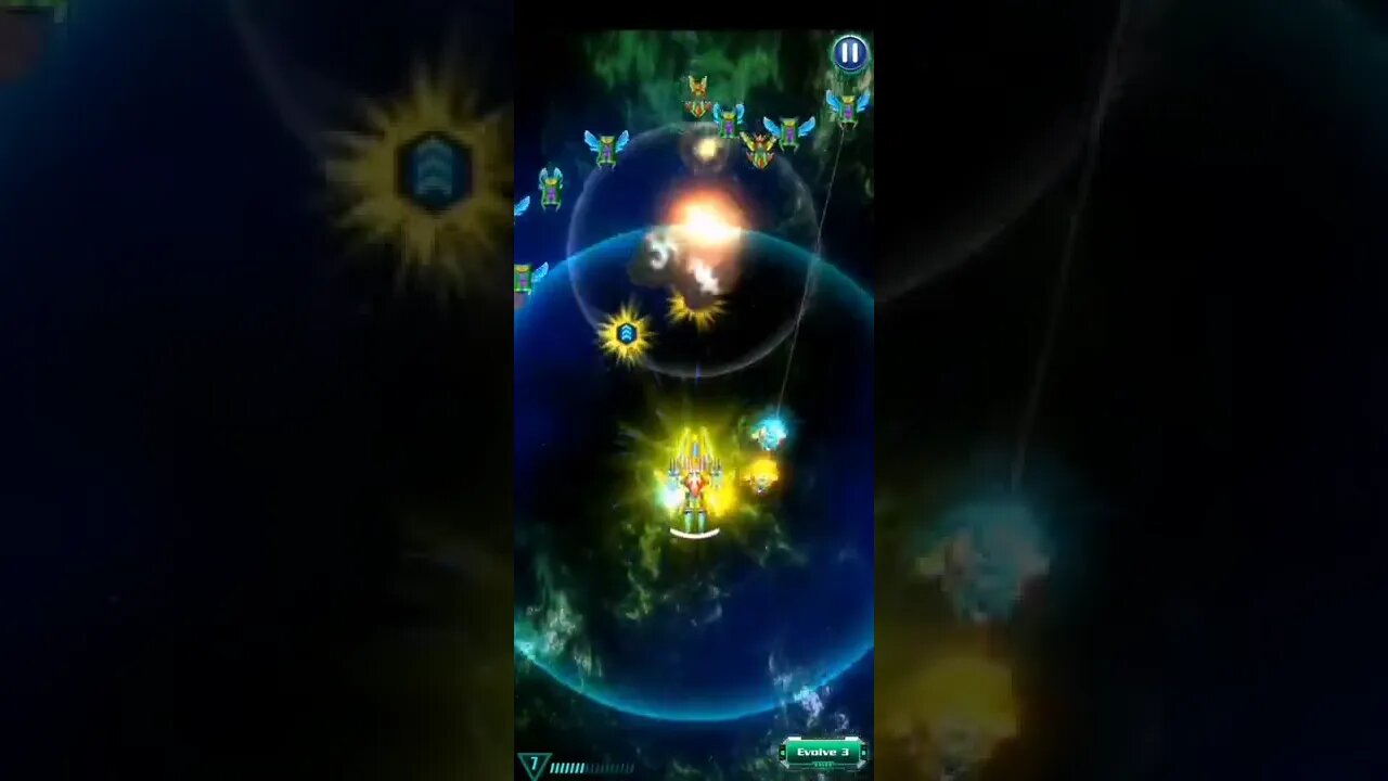 GALAXY ATTACK ALIEN SHOOTER - Element Lord Space Ship - Evolve 3