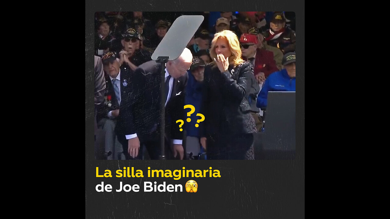 Joe Biden dejó un curioso momento en su visita a Francia