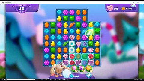 FRIENDS Level 73 Audio Talkthrough, Candy Crush Friends Saga, 38 Moves 0 Boosters