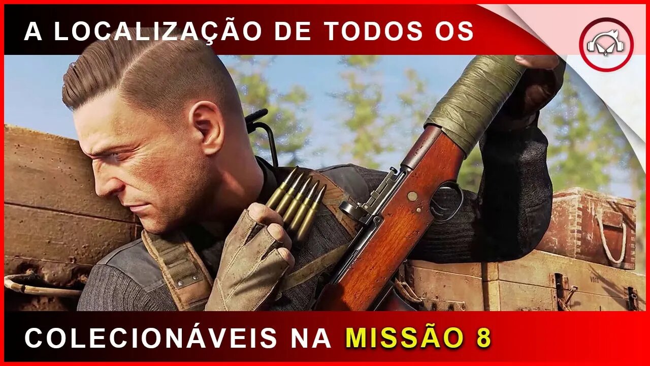 Sniper Elite 5 , Localização de todos os colecionáveis na missão 8 | Super-dica