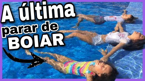 A ULTIMA A PARAR DE BOIAR NA PISCNA / 3 irmãs demais