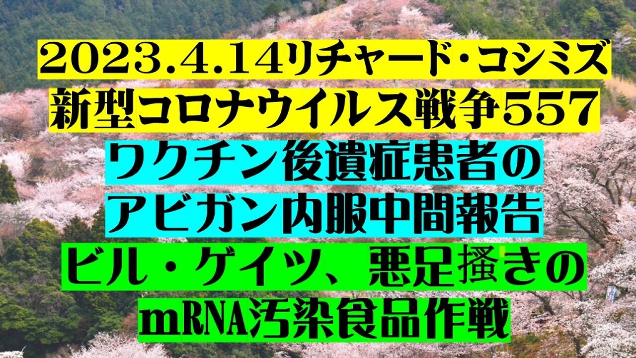 2023.04.14 リチャード・コシミズ新型コロナウイルス戦争５５７