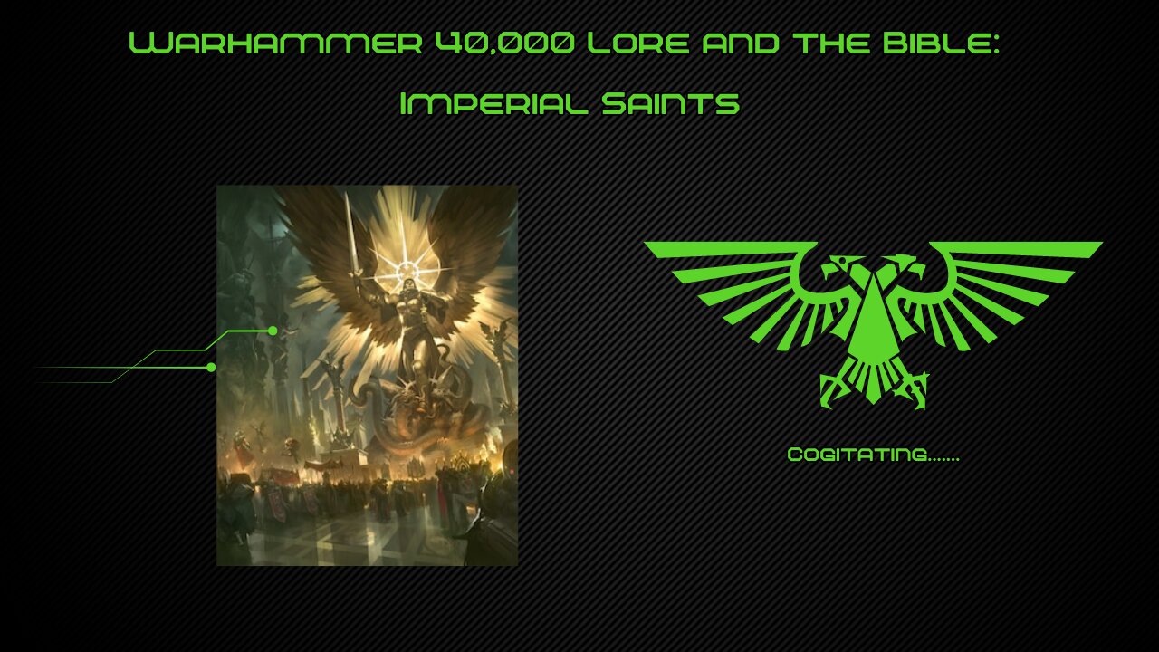 Saints of the Imperium of Man | Warhammer 40k Lore and the Bible