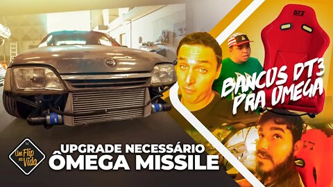 LUANZINHO INSTALANDO O BANCO DT3 RACING NO MEU ÔMEGA DRIFT