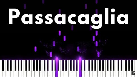 Passacaglia By Hard Piano Tutorial