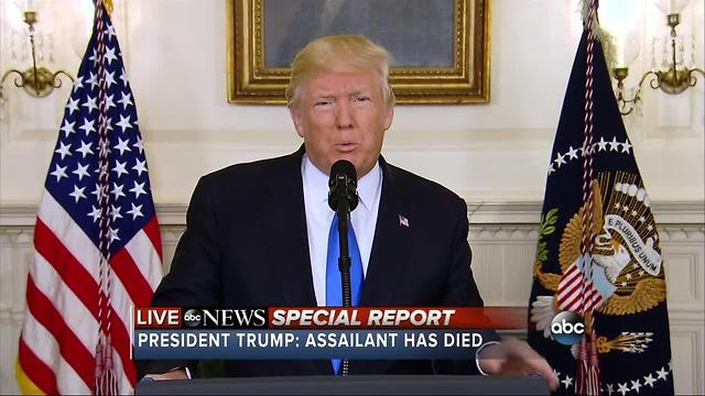 President Trump addresses shooting at congressional baseball practice