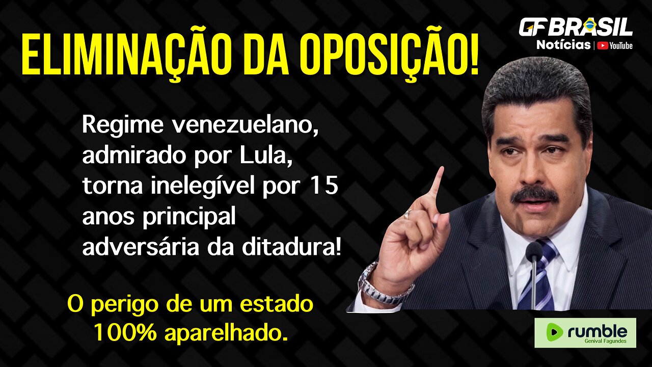 Aparelhamento estatal, verdadeiro ato antidemocrático. PF vai apurar proposta de pré candidato!