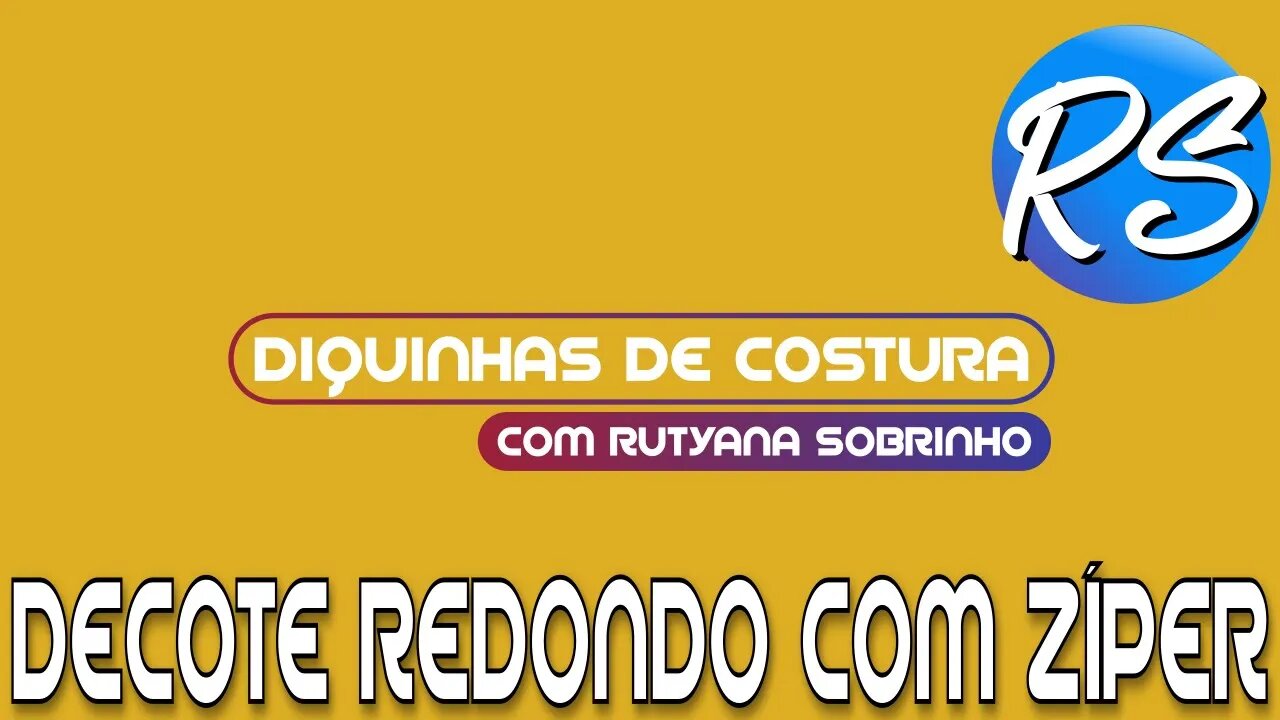 Acabamento no Decote Redondo com Zíper - DEP 55