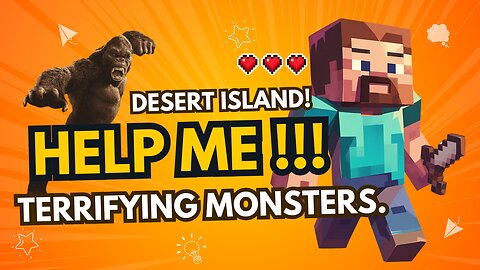 Minecraft Survival on a Desert Island! | Infinite Gameplays