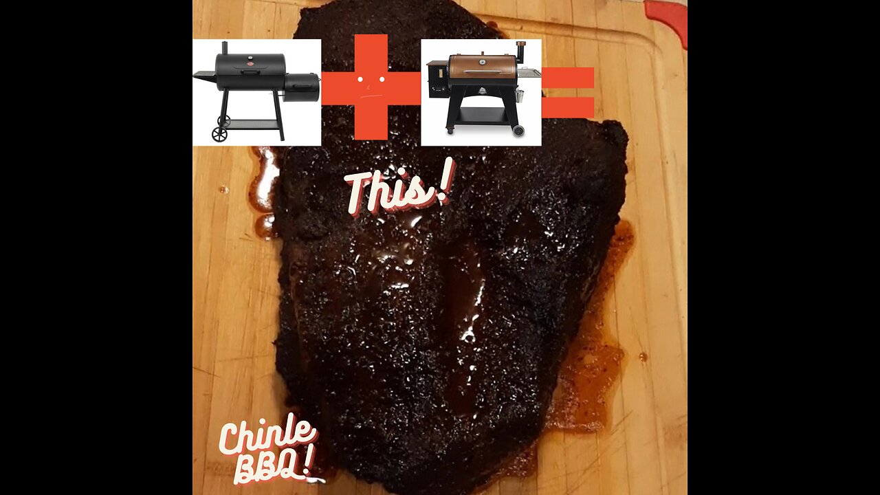 Smoked Brisket in the Summer! Wood and Pellets.