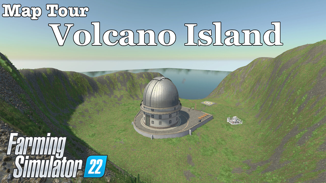 Map Tour | Volcano Island | Farming Simulator 22