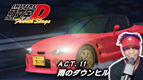 Initial D Fourth Stage Episode 11 Reaction 初期の第4段階です。