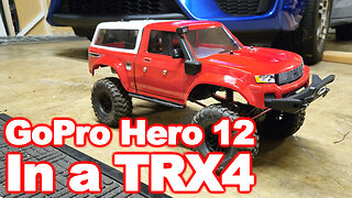 TRX4 With GoPro Hero 12 In It | R/C Truck