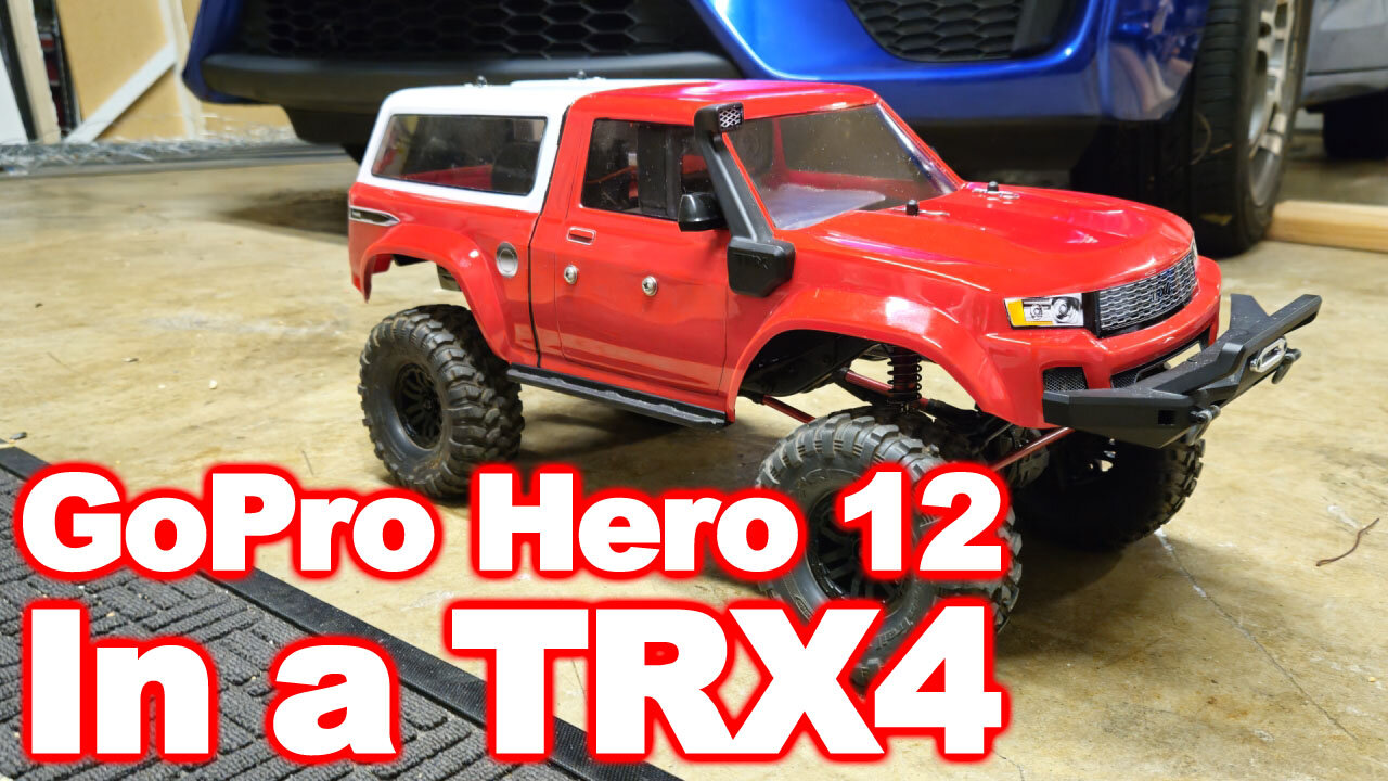 TRX4 With GoPro Hero 12 In It | R/C Truck