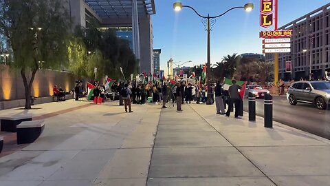 🔴Live From downtown Las Vegas, federal courthouse Israel and Palestine protest #lasvegas #protest