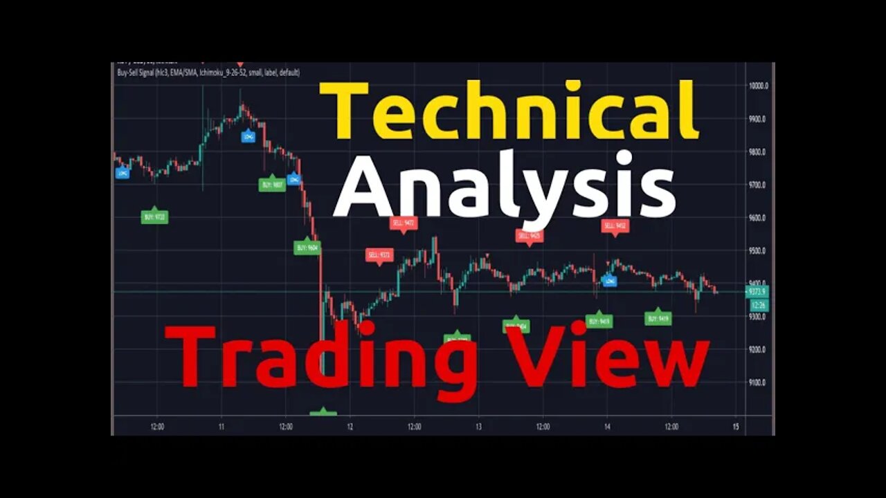 Technical Analysis for Beginners | Crypto Market Techniques | How to use Trading View app - Tutorial