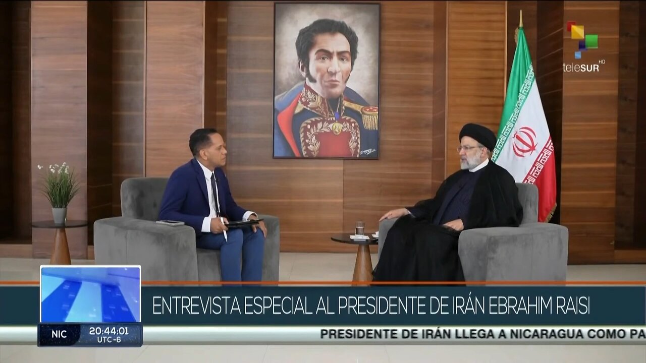 Entrevista de Telesur con Ehrahim Raisi | Entrevista Exclusiva