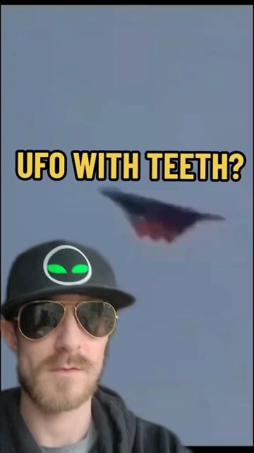 UFO with Teeth in Medellin Colombia