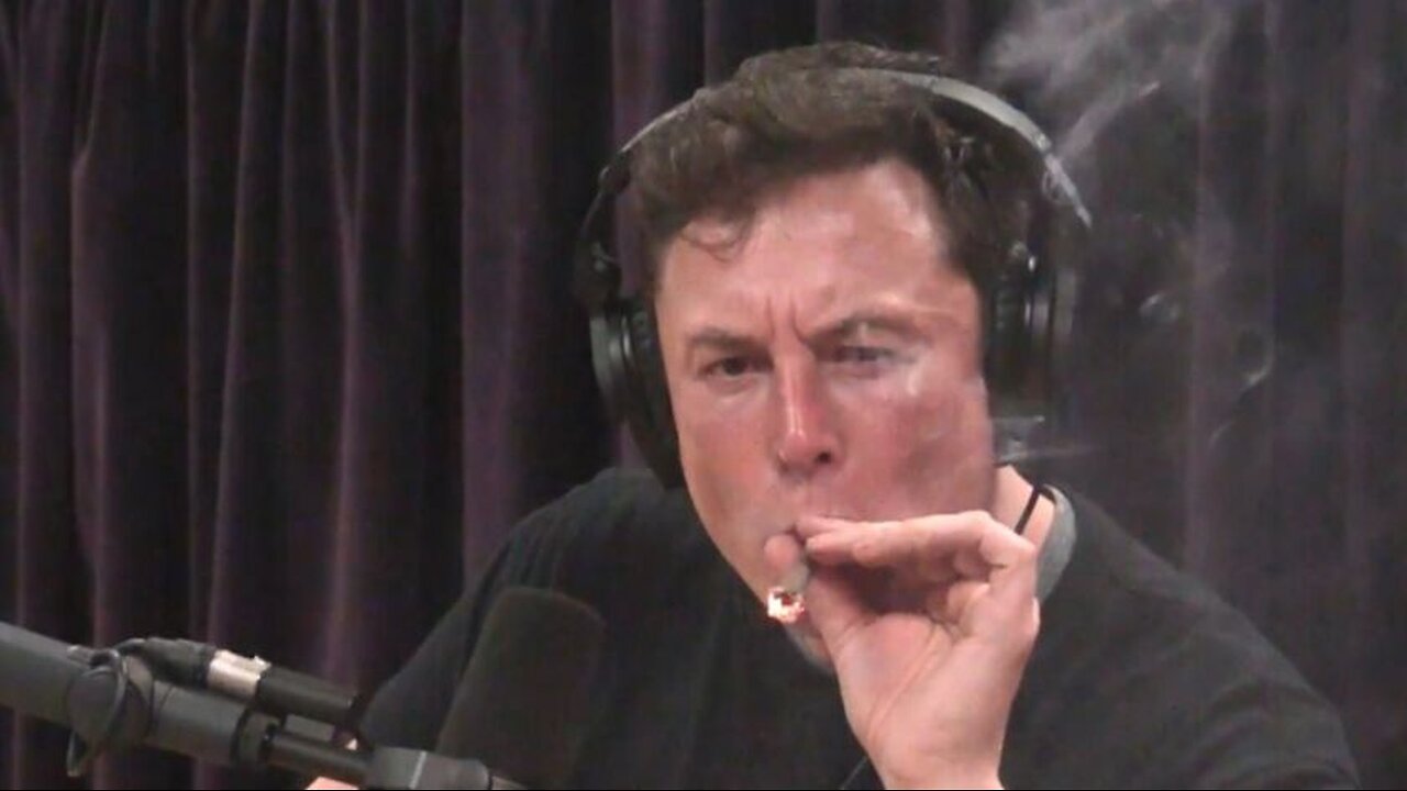 Elon Musk is 4/20 Blazing it