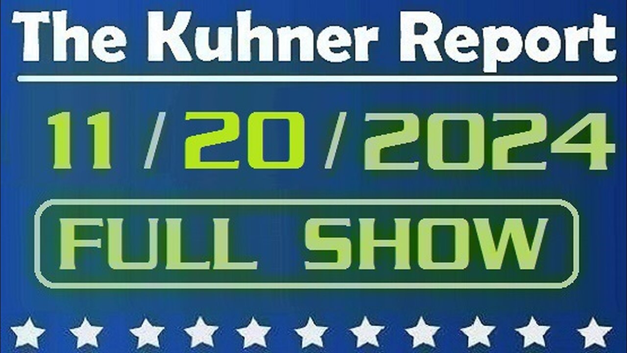 The Kuhner Report 11/20/2024 [FULL SHOW] Republican Rep. Nancy Mace moves to bar transgender colleague from going to women's bathrooms at Capitol Hill