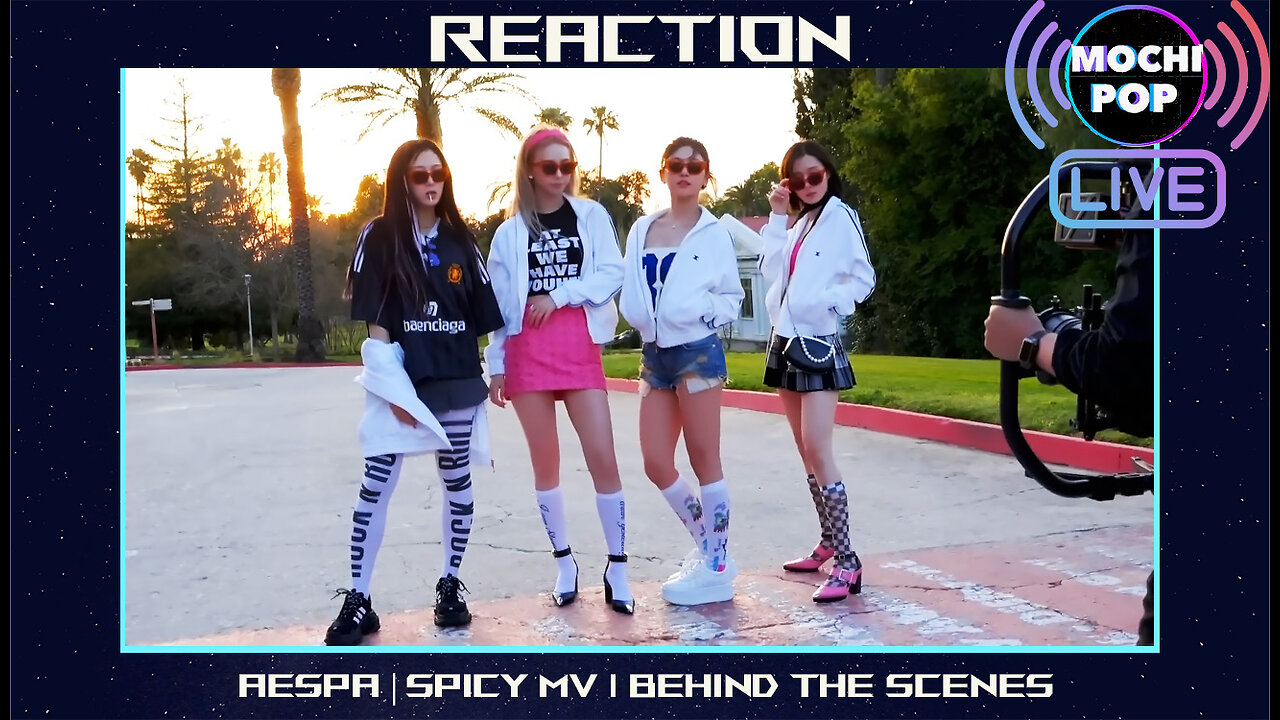 aespa 에스파 Spicy MV Behind The Scenes Reaction