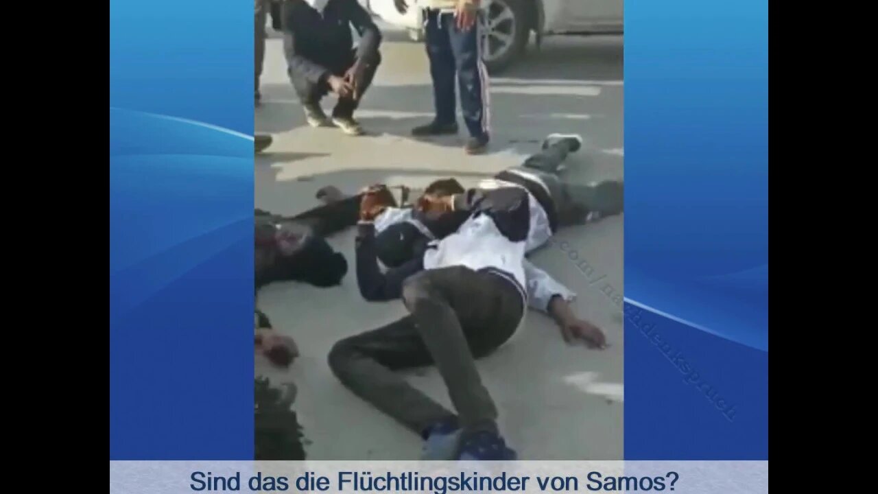 Sind das die Flüchtlingskinder von Samos?