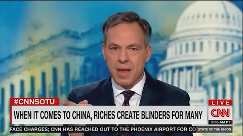 CNN's Jake Tapper slams Hollywood, the NBA, and Wall Street - WOW