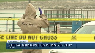 City of Racine bringing back National Guard to assist with COVID-19 testing amid surge