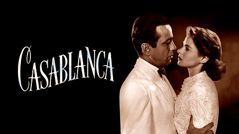 #1942 “CASABLANCA” con Humphrey BOGART e Ingrid BERGMAN =Regia di Michael CURTIZ= #Il “Vero Amore” vince sempre...😇💖🙏