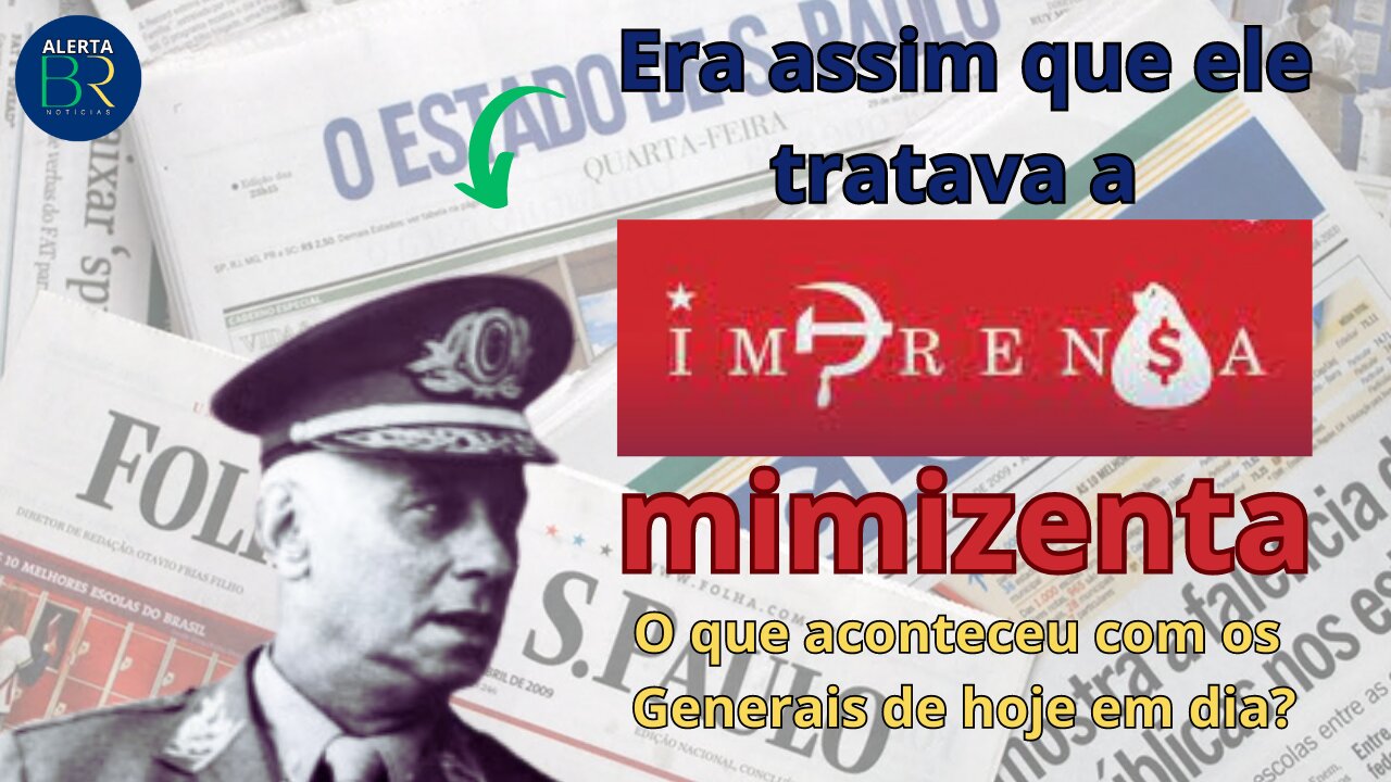 Era assim que ele tratava a imprensa mimizenta - Gen. Newton Cruz