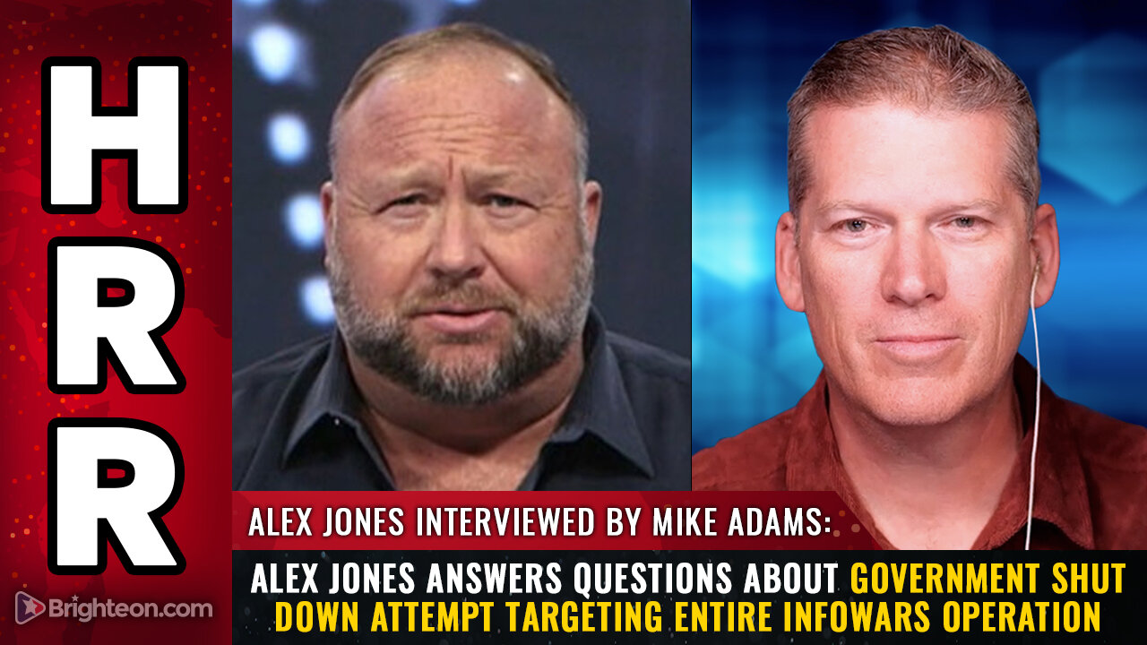 Alex Jones answers questions about government SHUT DOWN attempt...