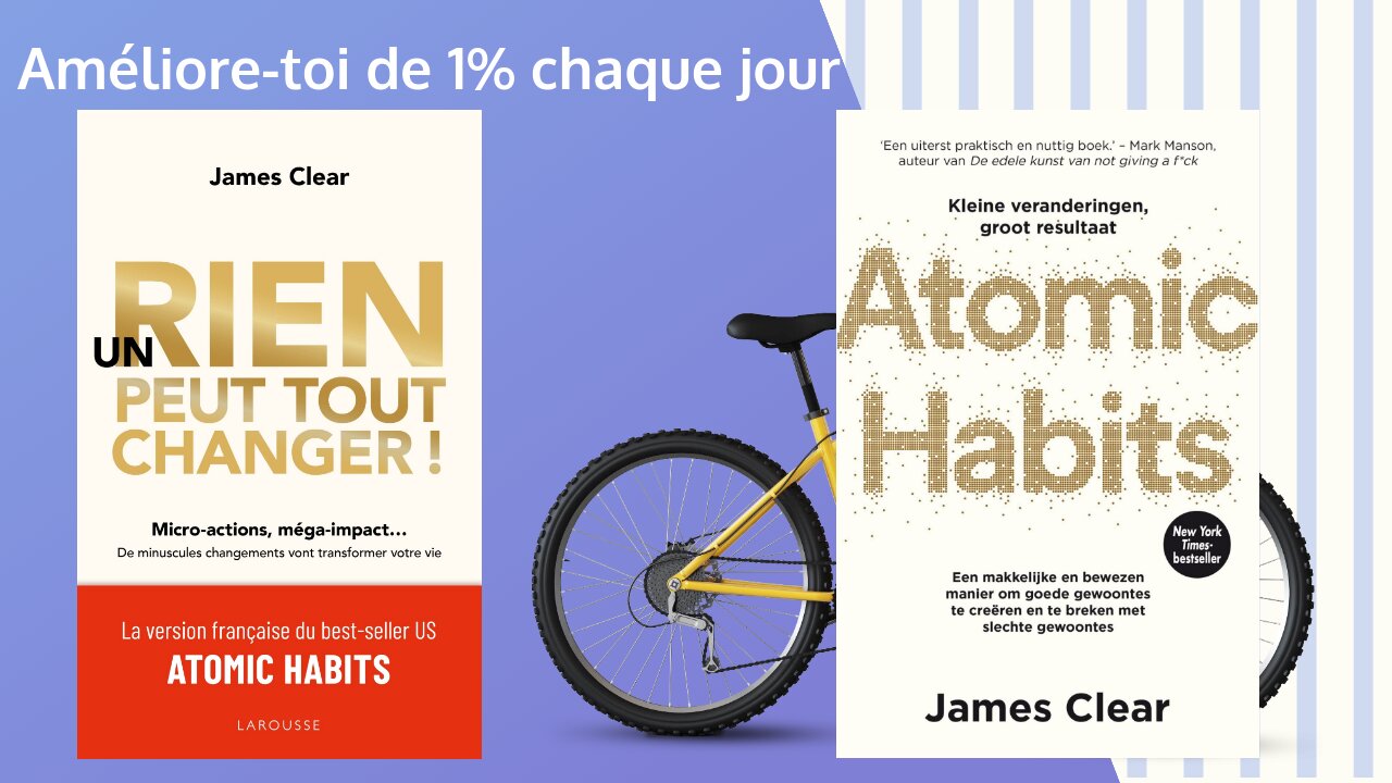 Un rien peut tout changer, Atomic Habits in French by James Clear with subtitles