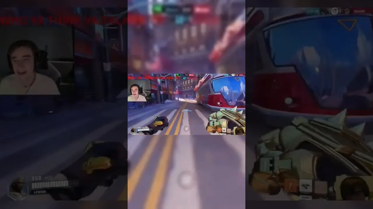 When the enemy eats a 3 piece combo meal w/ fries, and STILL doesn't die.🤦🏿♂️ #shorts #overwatch