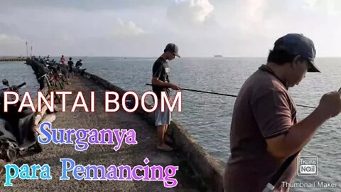 Situasi Terkini PANTAI BOOM CAMPUREJO, GRESIK pantura. surga para Pemancing luar Daerah. Minggu Pagi