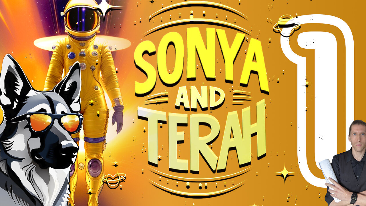 "Sonya and Terah. Space investigators" 1