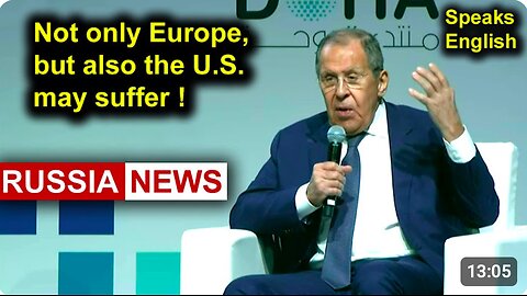 Not only Europe, but also the United States may suffer! Lavrov