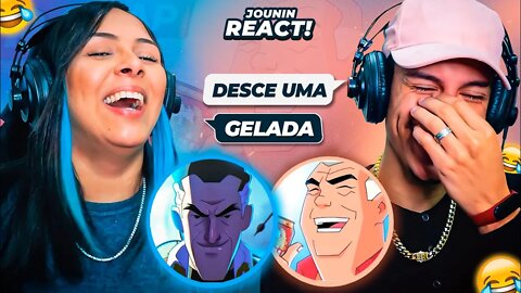 2 EM 1 - IRON MASTER | Rap do Vô Max & Rap do Professor Paradoxo | [React em Casal] 🔥