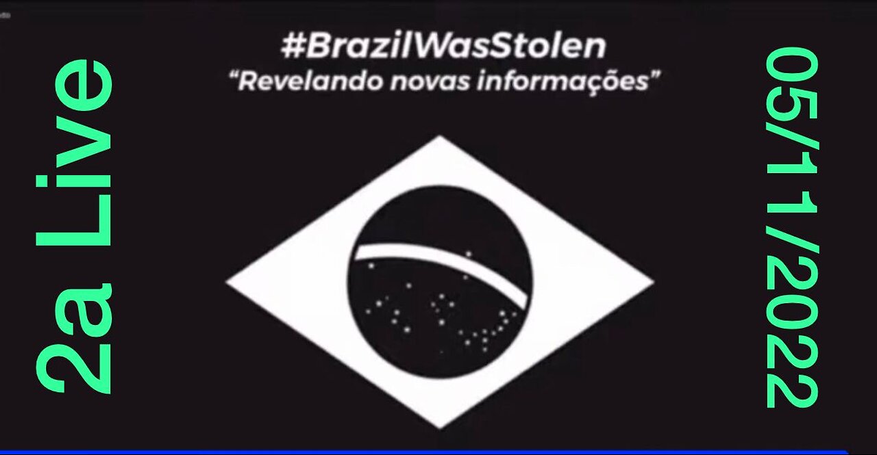 2a Live Fraude nas Urnas- Eleições presidenciais 2022 - #Brazilwasstolen