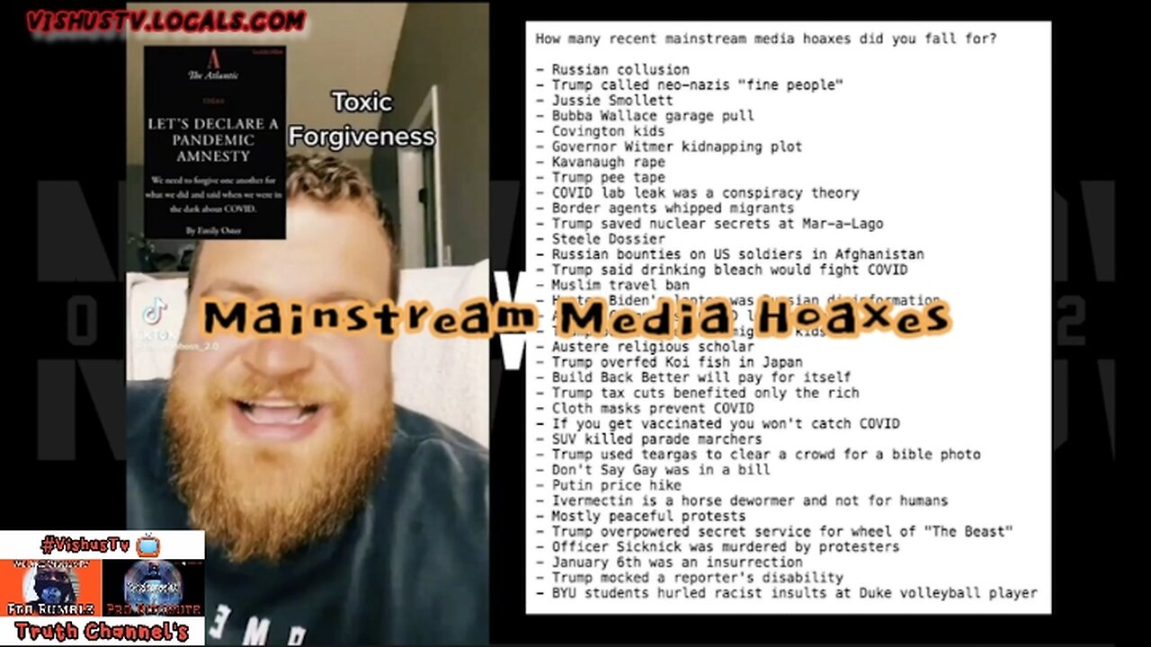 Mainstream Media Hoaxes... #VishusTv 📺